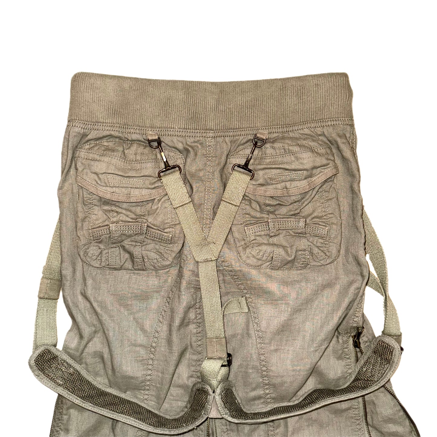 00s G.O.A Multi Zip Cargo Skirt